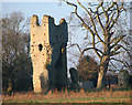 The ruins of St John's church in PE37 8BU