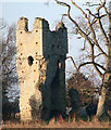 The ruined tower of St John's church in PE37 8BU
