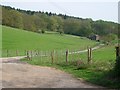 Track towards Lynes Farm in GU5 0PX