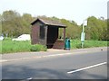 Bus shelter at Christmas Hill, Shalford in GU4 8JQ
