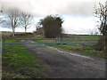 Gates and track in OX29 9AN