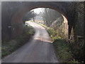 Under the railway bridge, Street, East Sussex in BN6 8SA