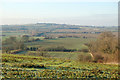 View west over the River Leam valley to Flecknoe in NN11 6JS