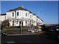 Road junction, at the top of Ford Hill, Plymouth in PL1 5NN