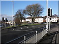 Road intersection, at Beacon Park Road, Plymouth in PL2 2FE