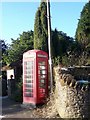 Telephone box, Upton Noble in BA4 6BD