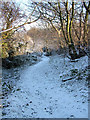 Footpath off Ouchthorpe Lane, Newton Hill. in WF1 3HU