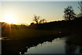 River Wey From Haw Bridge, Holybourne, Hampshire in GU34 4JD