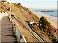 Bournemouth: West Cliff Zig-Zag and pier view in BH2 5PH