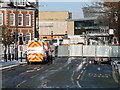 Road closed after gas explosion on 3rd January 2010 in SY3 7AQ