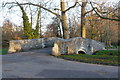 Bridge in Beddington Park, Surrey in SM6 7NP