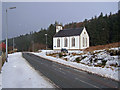Bracadale and Duirinish Parish Church of Scotland in winter in IV55 8WB