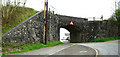 Railway Bridge in Llanpumsaint Community