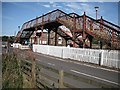 Footbridge, Barry Links station in DD7 7RS