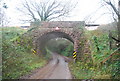Railway bridge, Water Hill in TA4 3TT