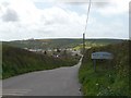 The Ilfracombe Road approaching West Down in EX34 8NG