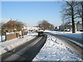 A snowy Purbrook Way (1) in PO9 3AA