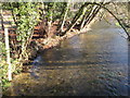 River Lambourn at Lockett's Bridge near Donnington in RG14 1PS