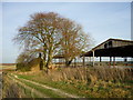 Farm buildings on Dennisford Road in RG20 7LP