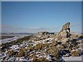Outcrops on the slag peninsula, Warton Sands in Warton
