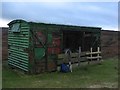 Old goods wagon (shooting hut) on Gisborough Moor in YO21 2HU