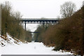 Hunningham high bridge in the snow (1) in CV33 9ES