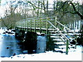 Footbridge over River Rothay in LA22 9SQ