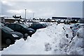 Snowbound Car Park in AB55 5AG