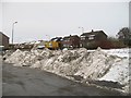 Piles of snow in EH47 0HH