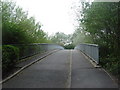 Footbridge over A6 near Dog Kennel Wood in PR5 4PA