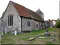 The north side of All Saints church, Iwade in ME9 8FW