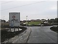 New roundabout, Icehouse Brae in FK2 9SR