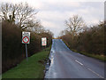Weak bridge on Haslingfield Road, Barton in CB23 7AG
