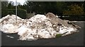 Snow pile, Bush in EH26 0PA
