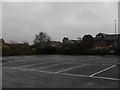 An empty surgery car park in Sheepfold Avenue in BN16 3RH