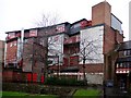 The rear of Norden House, Stowell Street from Blackfriars in NE1 5PF