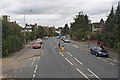 Wokingham Road at corner of Earley Hill Road in RG6 1JS