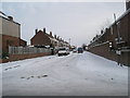 Looking from Court Lane into Mansvid Avenue in PO6 2DS