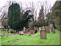 All Saints church - churchyard in PE37 8AW