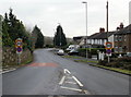 Magor Road ahead, Langstone in Langstone Community