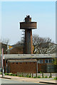 Water tower combined with factory chimney in IP3 9SJ