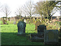 All Saints church - churchyard in IP26 5AD