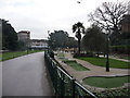 Bournemouth: a deserted Lower Gardens in BH2 5PH