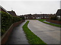 A dull January day in Parry Drive in BN17 6ST