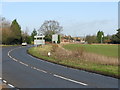 The A20 approaching Barrowhill in TN25 6DB