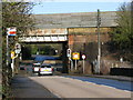 Railway and motorway bridges, between Barrowhill and Sellindge in TN25 6FS