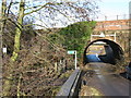 Railway bridges over Church Lane in TN25 6AG