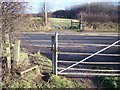 Footpath crosses Beggars Lane in TN16 1EA