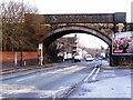 Spring Lane Railway Bridge in M26 2WB