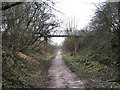 Footbridge over the Biddulph Valley Way in ST8 6UE